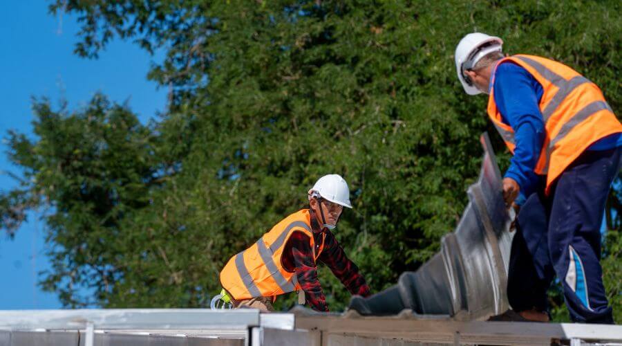 Professional new roof installation services in Danforth, ME